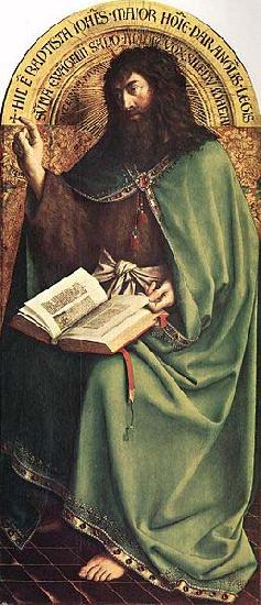 Jan Van Eyck St John the Baptist Sweden oil painting art